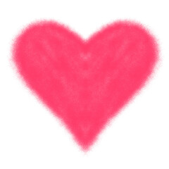 Pink heart shape. Romantic love valentines day