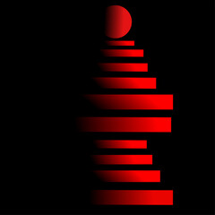 stairs to success
