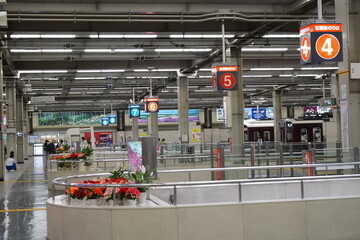 日本の大きなターミナルステーション。