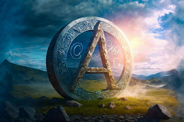Sigils and Landscapes Generated AI