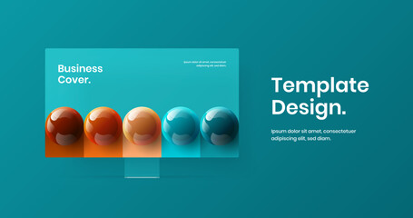 Amazing banner vector design concept. Clean computer display mockup website screen illustration.