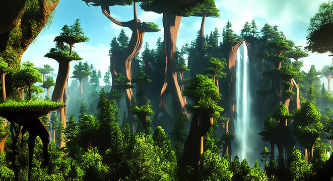 Alien vista, made by AI, artificial intelligence