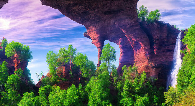 Alien vista, made by AI, artificial intelligence