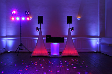DJ Beleuchtung Uplighting LED Spot