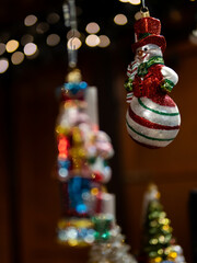 christmas tree in the night