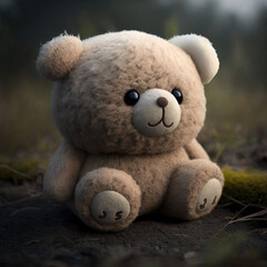 Generative AI.   Plush Stuffy No.50