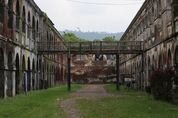 Fototapeta na wymiar Fort Willem 1 In Indonesia