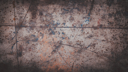 Obraz na płótnie Canvas Steel and rusty metal texture background., Abstract rust
