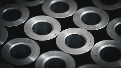 Metal elements of mechanical for industrial., Abstract texture and background.