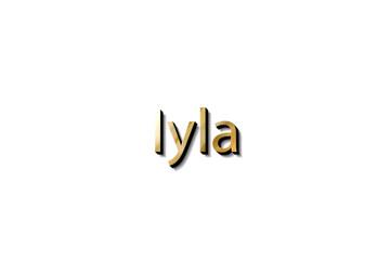 IYLA NAME 3D 
