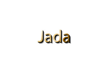 JADA NAME 3D 