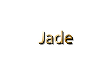 JADE NAME 3D 