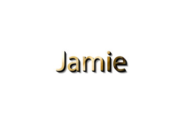JAMIE NAME 3D 