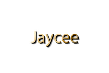 JAYCEE NAME MOCKUP