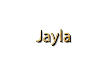 JAYLA NAME 3D 