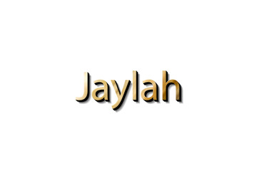 JAYLAH NAME 3D 