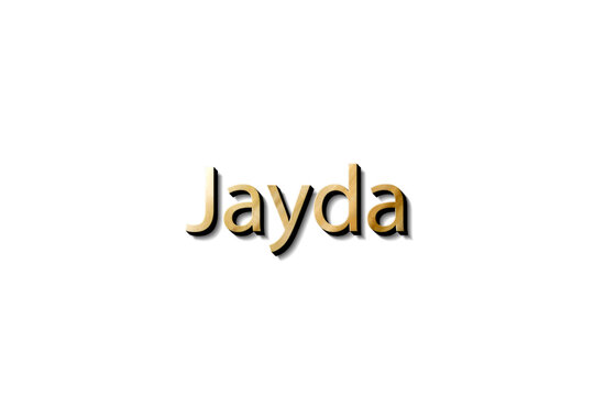 JAYDA NAME 3D 