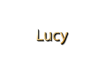 LUCY 3D NAME 