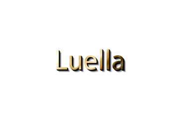 LUELLA 3D NAME 