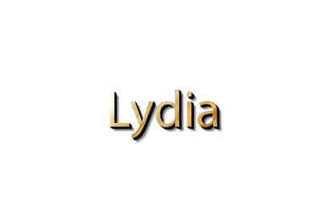 LYDIA 3D NAME 