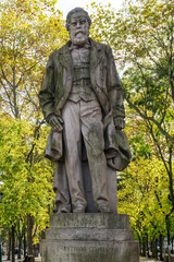 Fototapeta premium Statue of Antonio Feliciano de Castilho in Lisbon