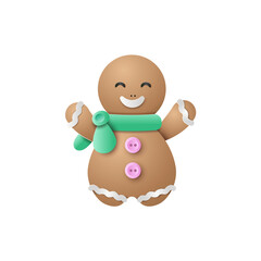 Christmas cute cartoon vector illustration.