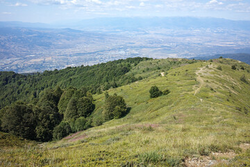 Obraz premium Summer landscape of Belasitsa Mountain, Bulgaria