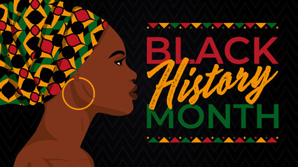 Black history month celebrate. vector illustration design graphic - obrazy, fototapety, plakaty
