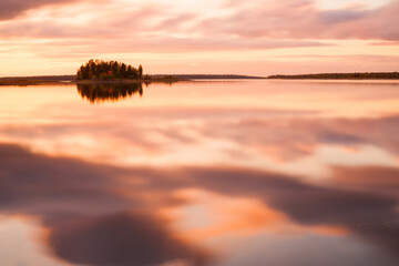 evening mood in finland