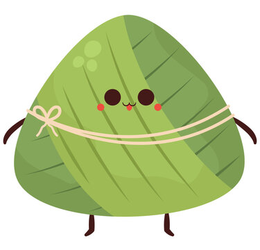 green zongzi design