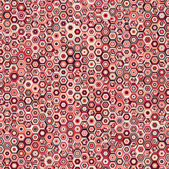  Hexagonal Maze pattern abstract illustration