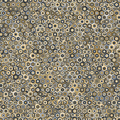  Hexagonal Maze pattern abstract illustration