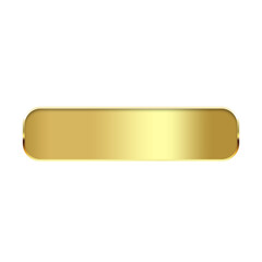 gold banner bar and flag gold rim