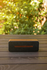 speaker with minimalist design bluetooth