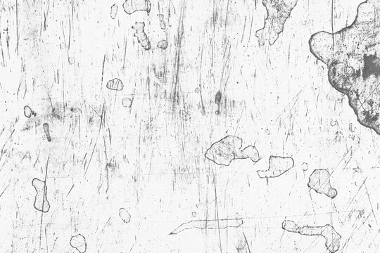 Fototapeta Dusts and scratches on transparent background (png image). Useful for design,  vintage film effects, and backgrounds
