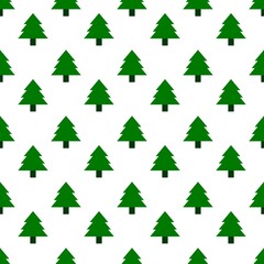 Geometric pattern seamless triangle christmas tree 3d illustration pattern can be used in decorative design fashion clothes