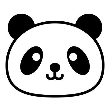 Cute Baby Panda Drawing For Kids For Free Coloring Page Outline Sketch  Vector, Double Drawing, Double Outline, Double Sketch PNG and Vector with  Transparent Background for Free Download