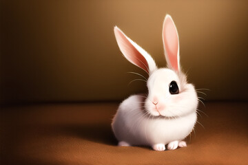 Obraz premium BIg eyes rabbit