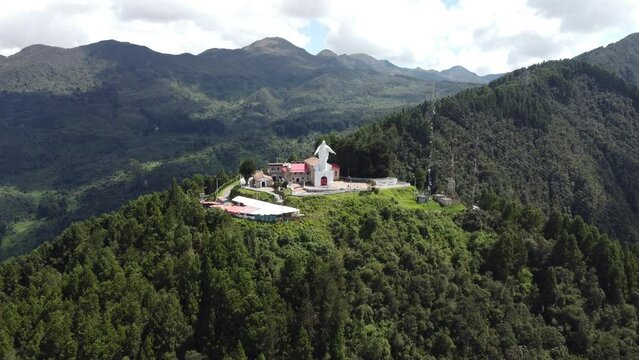 Bogota city, Monserrate y Guadalupe