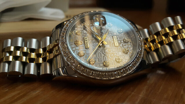 Rolex watches are expensive luxury wristwatches.
Picture taken 6 December 2022 in Rayong, Thailand