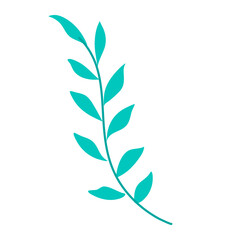 cute sea animal illustration with gradient color