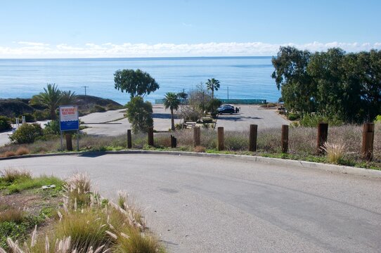 Nicholas Canyon Beach Parking Lot Malibu California