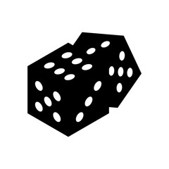 Dice icon vector design templates