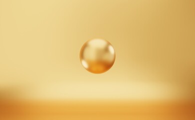 gold background shine 3d render illustration