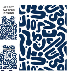 Abstract Bold modern concept vector jersey pattern template for printing or sublimation sports uniforms football volleyball basketball e-sports cycling and fishing Free Vector.