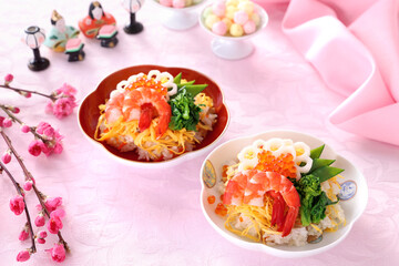 ひな祭り　ちらし寿司