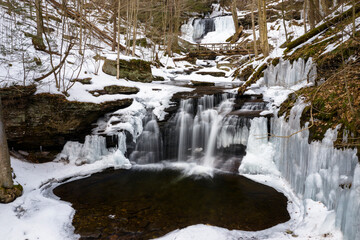 Winter Waterfall