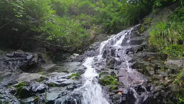 Siu Chik Sha waterfall at TKO, hk