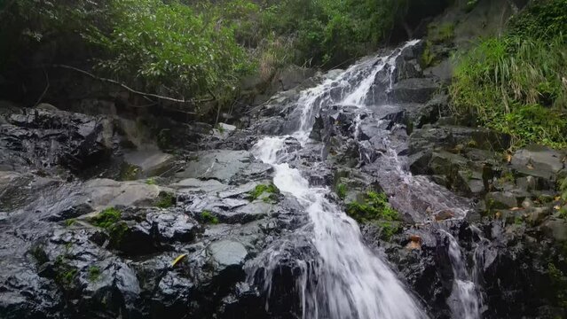 Siu Chik Sha waterfall at TKO, hk