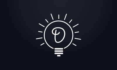 Electricity light logo and Electricity fiber logo with lighting bulb letter vector design and online bulb vector logo. Idea bulb symbol